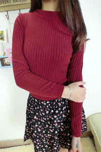 Miss Happy 針織衫 蘑菇街優(yōu)店的秋日溫柔之選